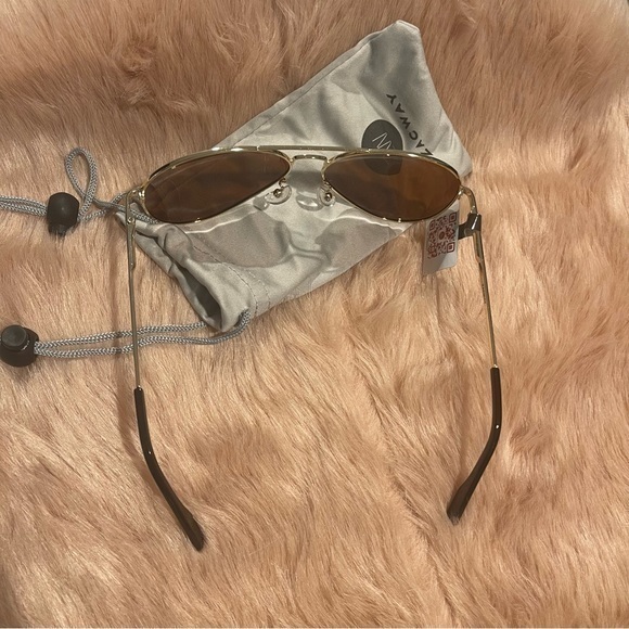 Zacway Aviator‎ Metal Spring Hinges Polarized Sunglasses main image 7